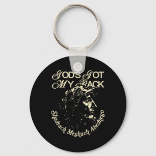 Brandon Gods Got My Back Lake Praise Jesus Merch Key Ring