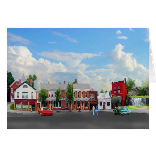 Brandon VT waterfall (Front Horizontal)