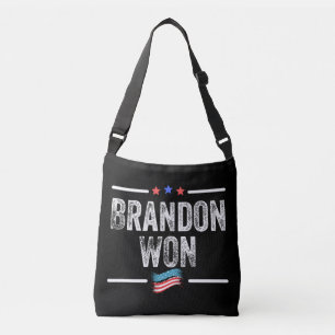 brandon won, brandon won funny, brandon won americ crossbody bag