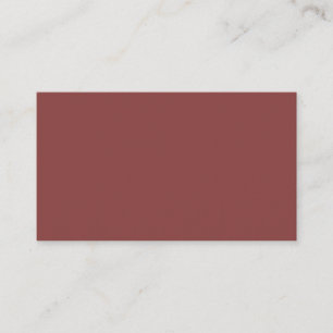 Brandy (solid colour) Business Card