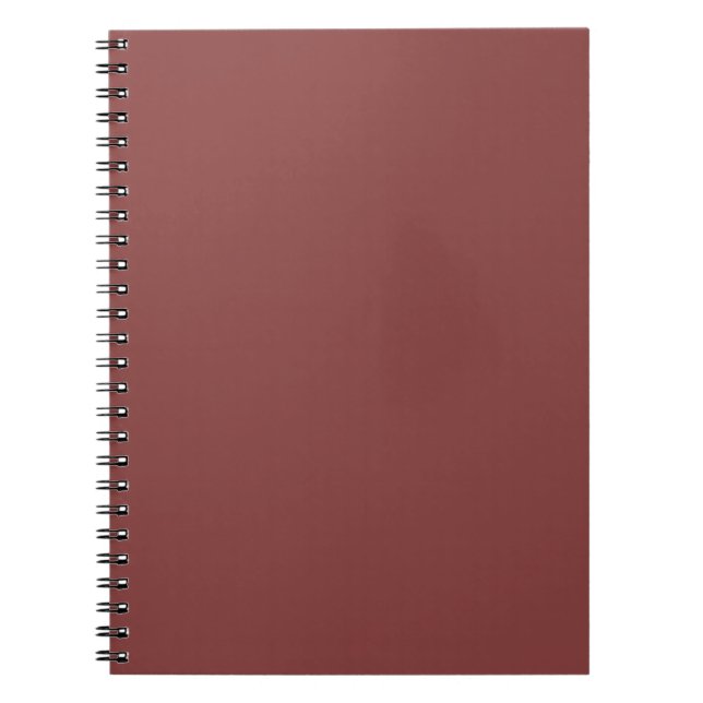  Brandy  (solid colour)  Notebook (Front)