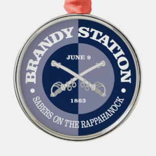 Brandy Station (B&G) Metal Ornament