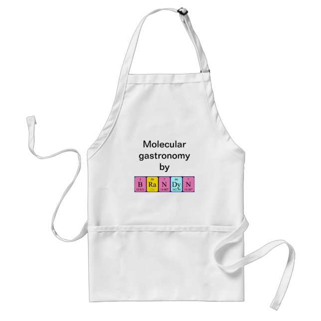 Brandyn periodic table name apron (Front)