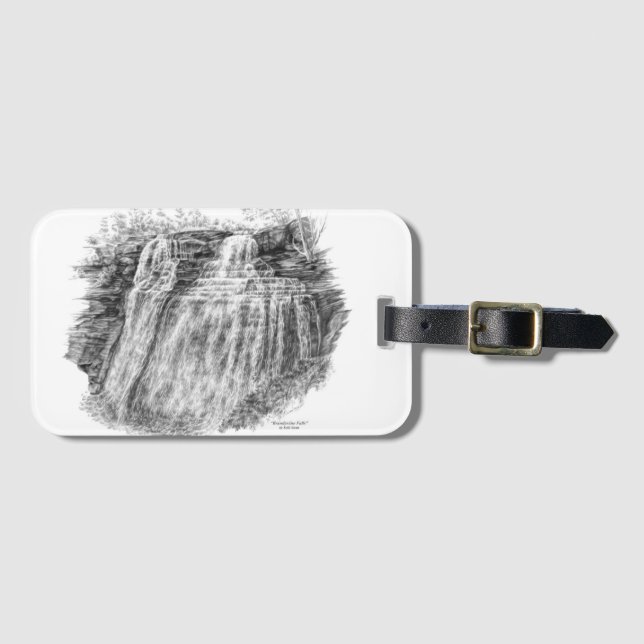 Brandywine Falls (CVNP) Luggage Tag (Front Horizontal)