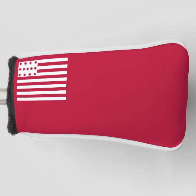 Brandywine flag golf head cover (Front)