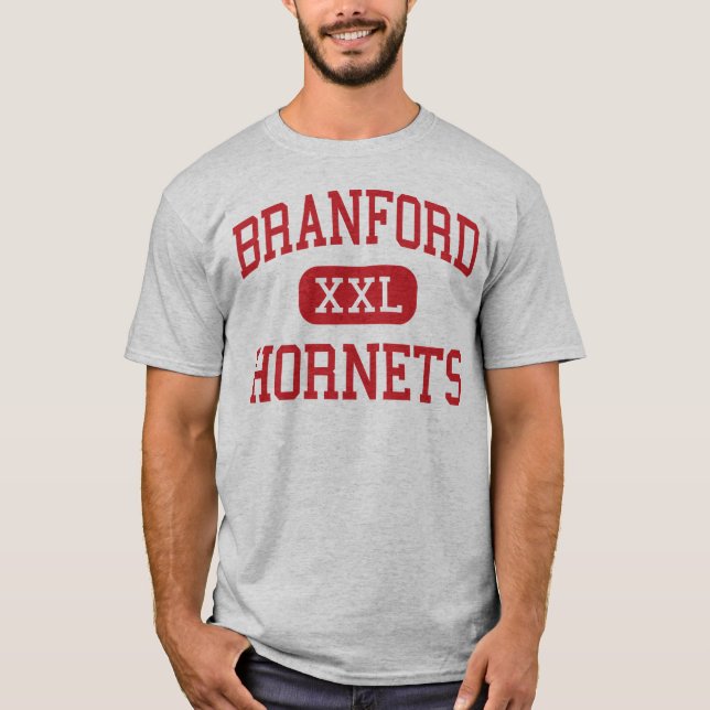 Branford - Hornets - High - Branford Connecticut T-Shirt (Front)