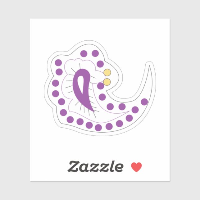 Bransoletka z serduszkiem Style, Light Eggplant (Sheet)