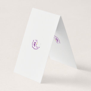 Bransoletka z serduszkiem Style, Light Eggplant Business Card