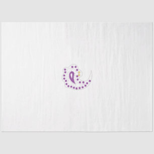 Bransoletka z serduszkiem Style, Light Eggplant Tissue Paper