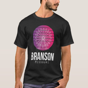 Branson Big Wheel Missouri Travel Hike Camping Vac T-Shirt