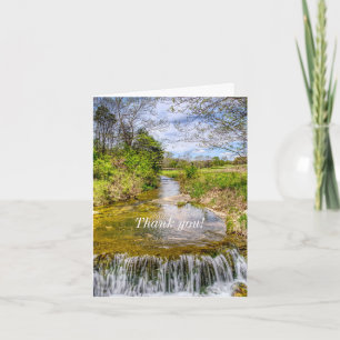 Branson Fall Creek Stream Thank You Card