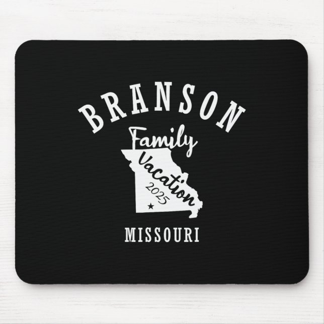 Branson Family Vacation 2025 Branson Family Vacay  Mouse Pad (Front)