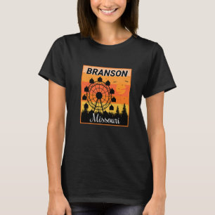 Branson Missouri Big wheel Vacation Camping Hiking T-Shirt