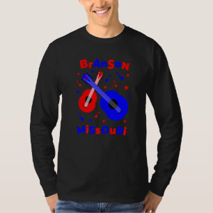 Branson Missouri Family Vacation Guitar T-Shirt