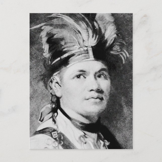 Brant - Joseph / Mohawk Indian Chief Postcard (Front)