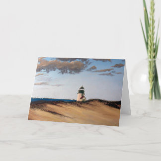 Brant Point Harmony Nantucket Greeting Card