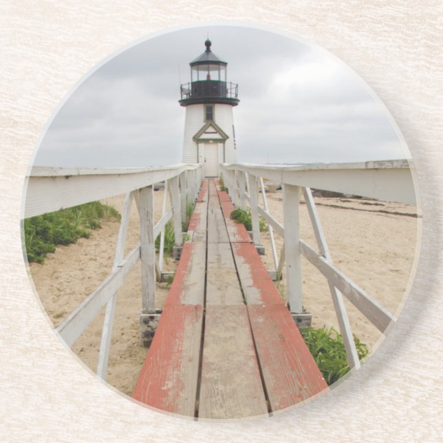 Brant Point Lighthouse Coaster (Front)
