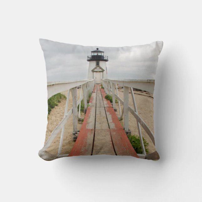Brant Point Lighthouse Cushion (Front)