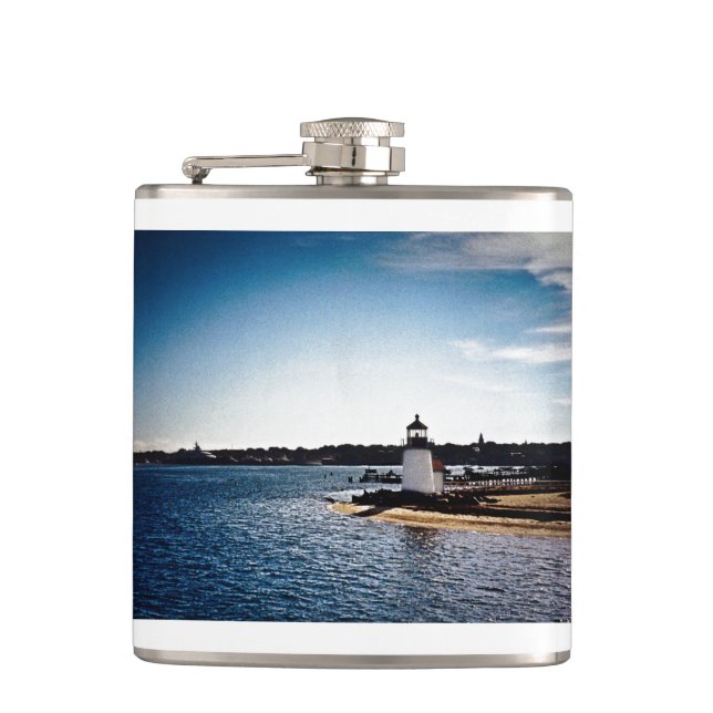 Brant Point Lighthouse Flask (Front)