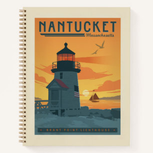 Brant Point Lighthouse   Nantucket MA Notebook