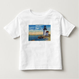 Brant Point Lighthouse Scene Toddler T-Shirt