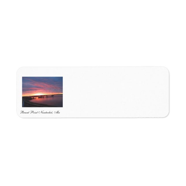 Brant Point Return Address Label (Front)
