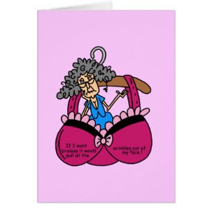 Bras and Wrinkles Humour