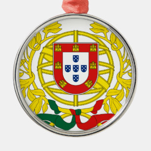 Brasão de Armas (Coat of Arms) de Portugal Metal Ornament