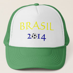 Brasil 2014 trucker hat
