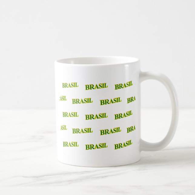 Brasil 3D Coffee Mug (Right)