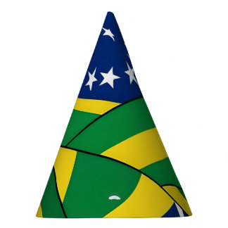 Brasil (AI created) Party Hat