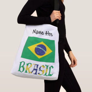 Brasil Bandiera do Brasil Personalised Crossbody Bag