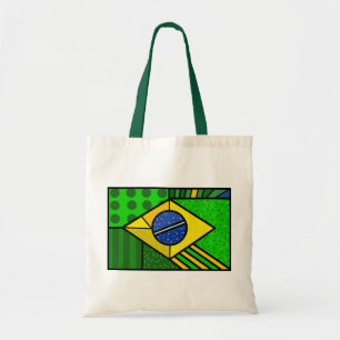 Brasil Brazil brazilian flag Tote Bag