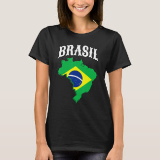 Brasil Brazil Pride Flag T-Shirt