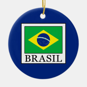 Brasil Ceramic Ornament