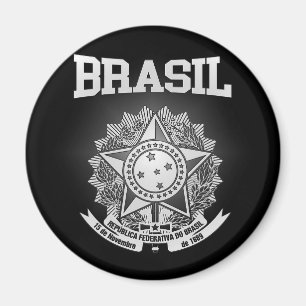 Brasil Coat of Arms Magnet