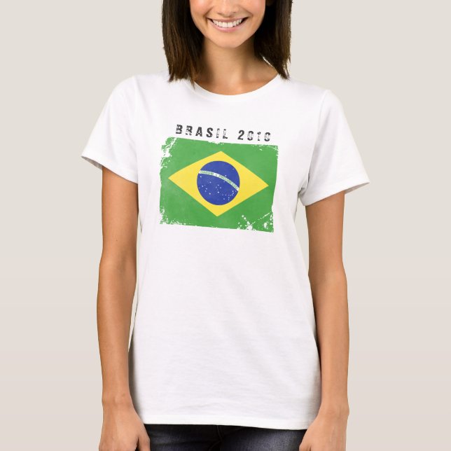 Brasil Flag Shirt (Front)