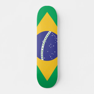 Brasil flag skateboard