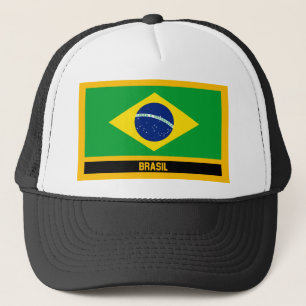Brasil Flag Trucker Hat
