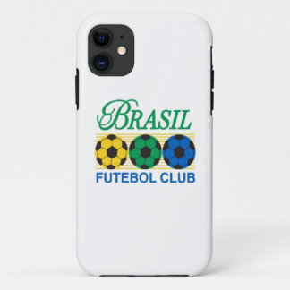 Brasil Futebol Club Vintage Soccer iPhone 11 Case