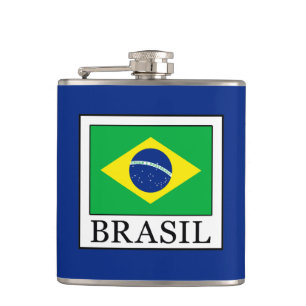 Brasil Hip Flask