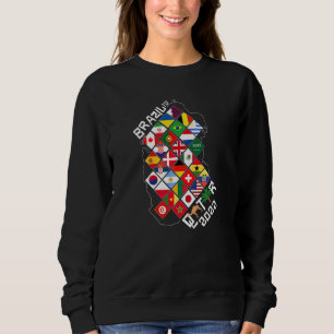 Brasil National Soccer Team Best Qatari Football Sweatshirt