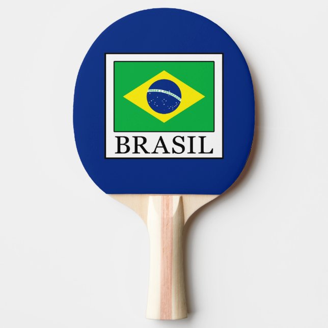Brasil Ping Pong Paddle (Front)