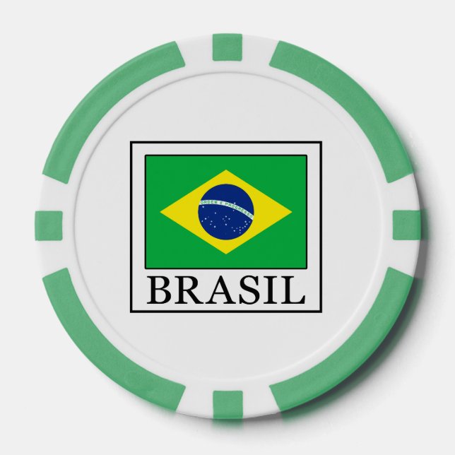 Brasil Poker Chips (Front)