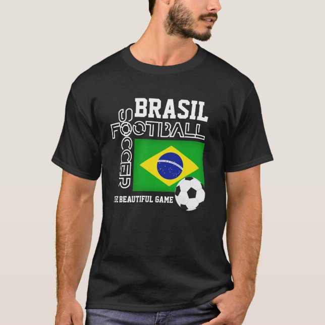 BRASIL Soccer Football T-Shirt (Front)