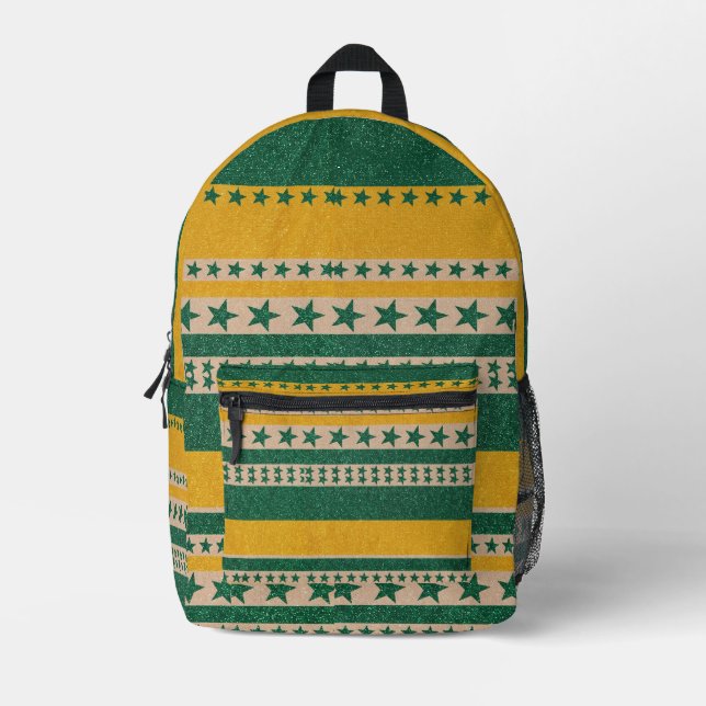 Brasil World Cup 2026 Printed Backpack (Front)
