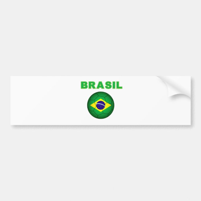 Brasil World Cup t-shirt Bumper Sticker (Front)