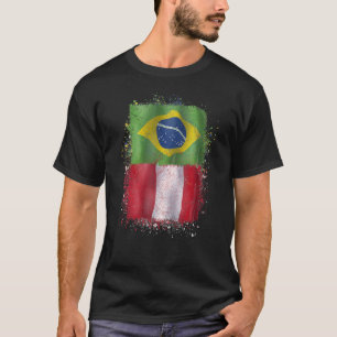 Brasil Y Peru  Brazilian Peruvian Love T-Shirt