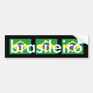 Brasileiro Bumper Sticker
