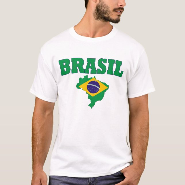 BRASILflag country T-Shirt (Front)